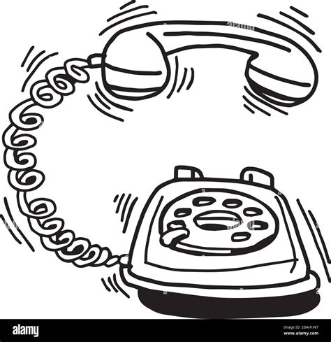The Past Telephone Line Stock Vector Images Alamy