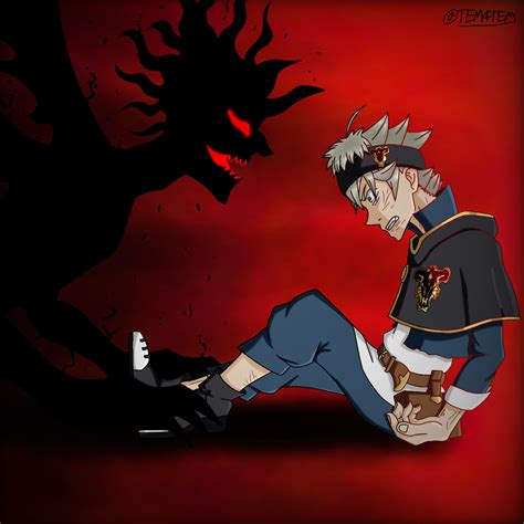 I Made A Fanart Of Asta And His Demon Rblackclover