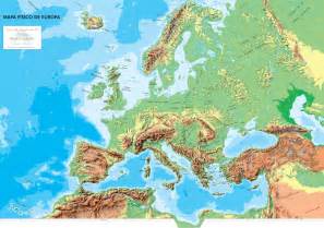 Información E Imágenes Con Mapas De Europa Fisico Político Y Para