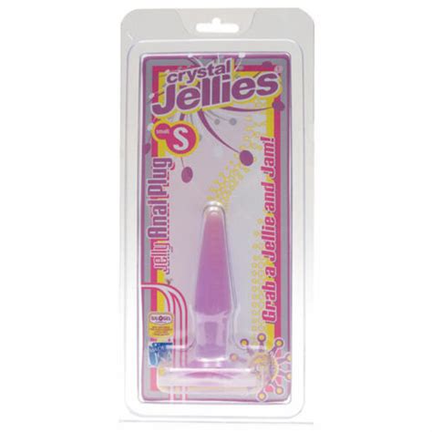 Crystal Jellies Butt Plug Small Beginner Anal Sex Toy 2 Colors Ebay