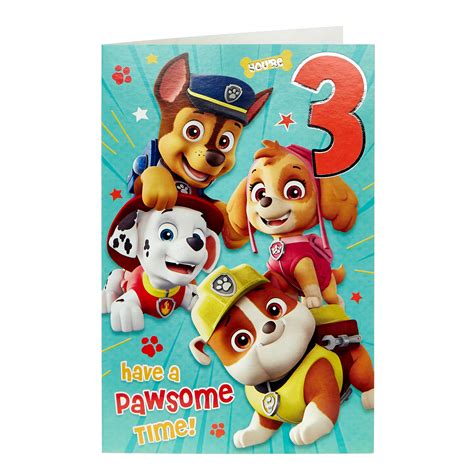 Paw Patrol Birthday Card Ideas