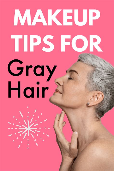 The Best Makeup Colors And Application Tips For Gray Hair Grey Hair