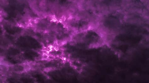 Download Wallpaper 2048x1152 Clouds Sky Purple Thick Dark Ultrawide