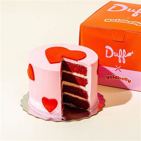 Duff Goldman Cakes Red Velvet Heart Cake Valentines Day Food Ts From Goldbelly Popsugar