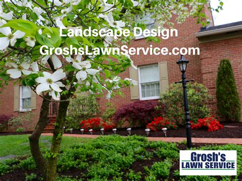 Groshs Lawn Service Landscape Design Williamsport Md Hagerstown Md