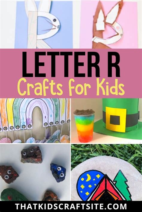 Letter R Crafts That Kids Craft Site