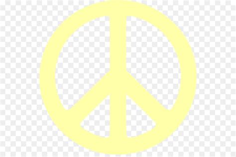 Yellow Peace Sign Logo Logodix