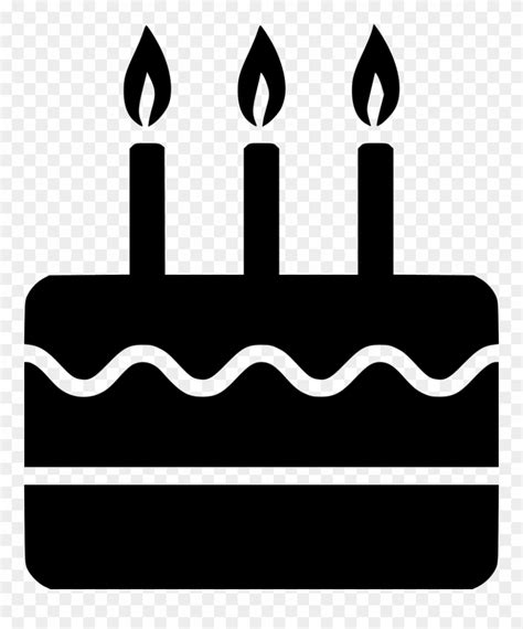 Birthday Cake Icon Transparent Background Wiki Cakes