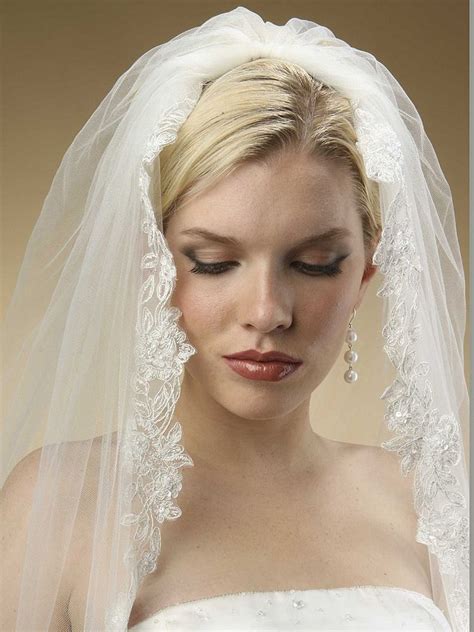Bridal Veils And Headpieces Tulle Mantilla Wedding Veils Vintage