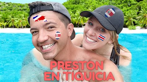 Famoso Youtuber PRESTONPLAYZ está de vacaciones en Costa Rica con