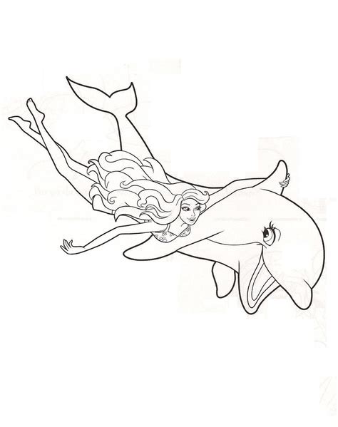 In this fun, underwater adventure, barbie and her sisters visit ken at his summer internship where he works at a coral reef researching dolphins. barbie coloring pages - Barbie Movies Photo (19453611 ...