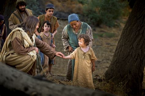 Jesus And A Little Child Mormon Channel