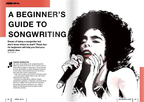 A Beginners Guide To Songwriting By Hey Music Official Medium