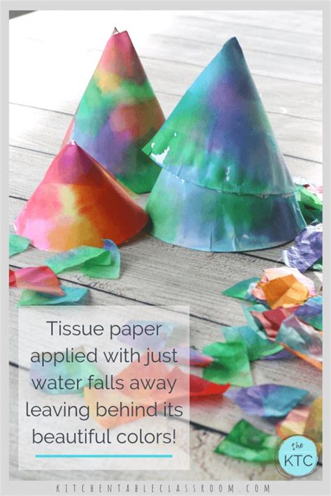 Tissue Paper Christmas Trees The Kitchen Table Classroom Paper