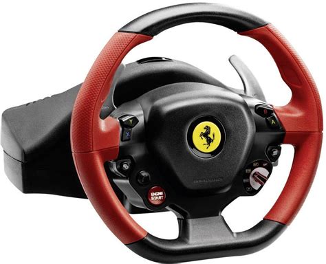 Thrustmaster Ferrari 458 Spider Steering Wheel Xbox One Black Incl
