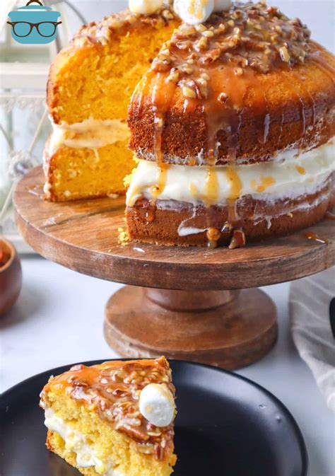 Easy Layered Sweet Potato Cake Recipe The Country Cook