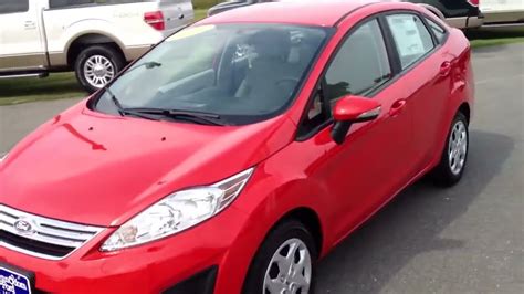 New 2013 Ford Fiesta Se Race Red Youtube