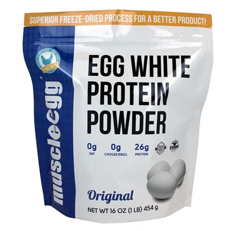 1 Bag Egg White Protein Powder Muscleegg Egg Whites