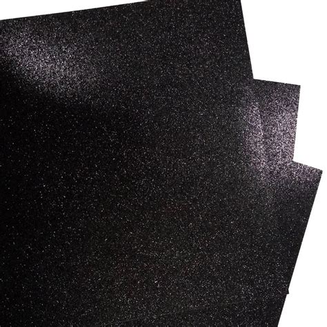 Fine 05mm Black Glitter Paper Black Glitter Cardstock Paper Buy