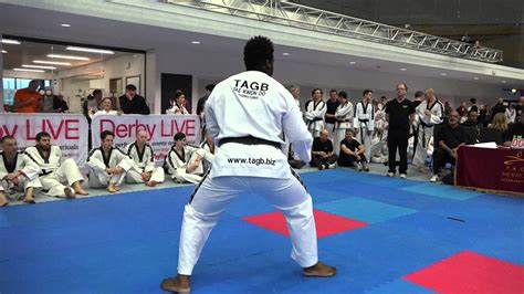 2015 Tagb British Taekwondo Championships Keanu Downer Choi Yong Youtube