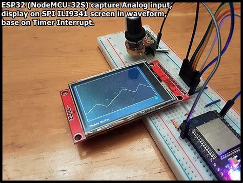 Arduino Er Esp Nodemcu S Capture Analog Input Display On Spi