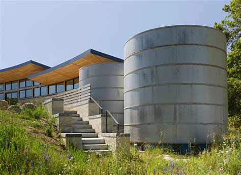 Water is an extremely important and valuable resource for sustaining life, so we are pretty lucky that it simply squat round tanks are primarily designed to go under decks or to fit strategically on the property. Caterpillar House in Carmel, California by Feldman ...