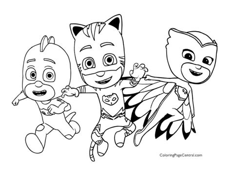 Catboy Coloring Pages - Coloring Home