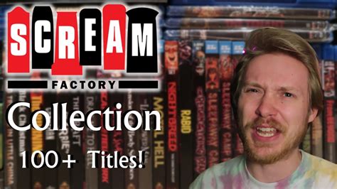 My Entire Scream Factory Collection Youtube