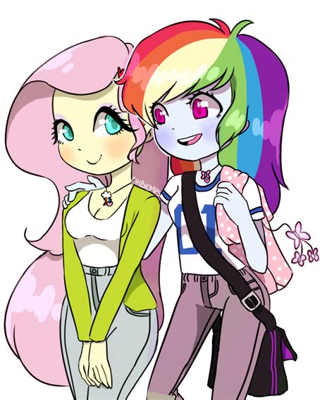 A few weeks ago it was announced that there are rockin' hair equestria girls dolls on the way! Rainbow dash x Fluttershy by Chibicmps on DeviantArt