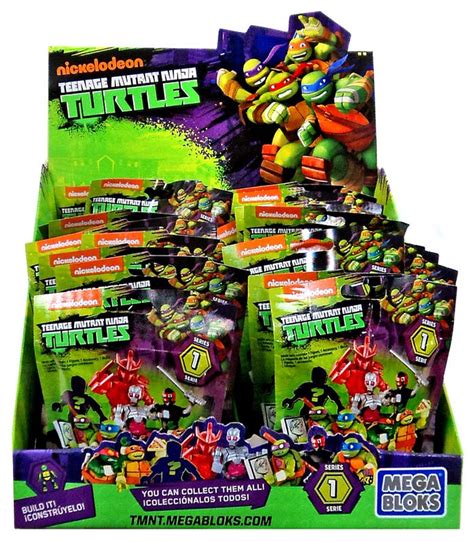Mega Bloks Teenage Mutant Ninja Turtles Animation Series 1 Mystery Box