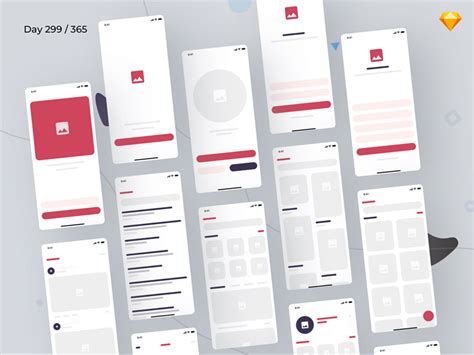This is a great free psd of iphone 6 minimal wireframe there are two color versions are available to download. eCommerce Wireframe Kit iOS: eBlocks by Kishore - Freebie ...