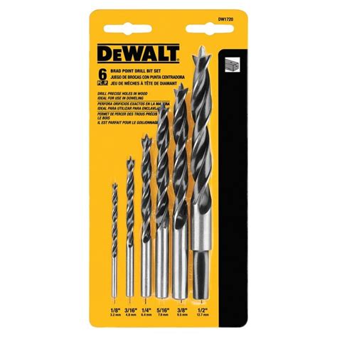 Dewalt 6 Piece Assorted Assorted Assorted Assorted X Set High Speed