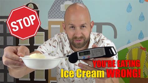 How To Eat Ice Cream Properly Youtube