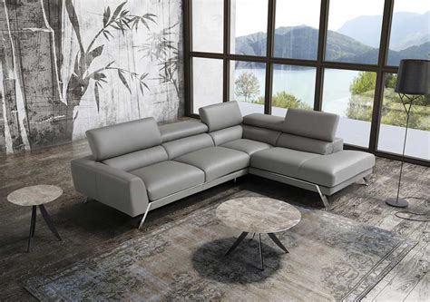 For your modern or transitional upscale living room, enjoy the. Italian Leather Sectional Sofa JM Lux | Leather Sectionals