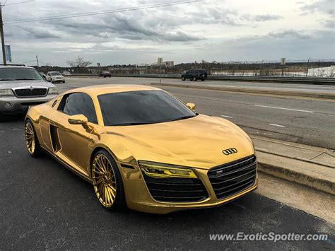 Audi R8 spotted in Atlanta, Georgia on 03/12/2016
