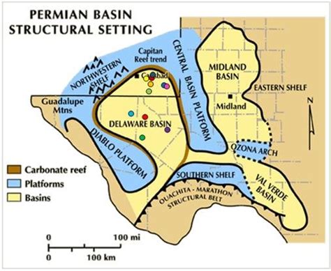 Paleogeographic Setting Of The Permian Basin During The Late Permian