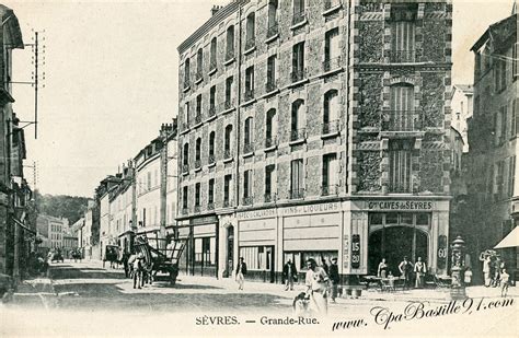 Sévres Grande Rue Cartes Postales Anciennes
