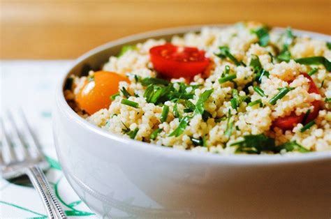 Giant couscous (pearl couscous) would also. Herbed Couscous Salad Recipe | Chocolate & Zucchini
