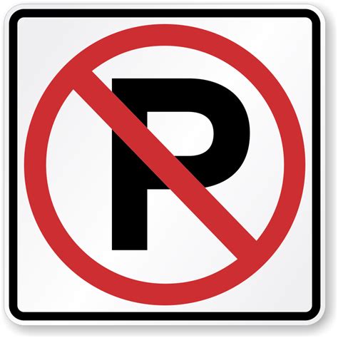 No Parking Sign R8 3a Sku X R8 3