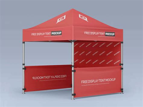 Free Pop Up Canopy Tent Mockup Psd