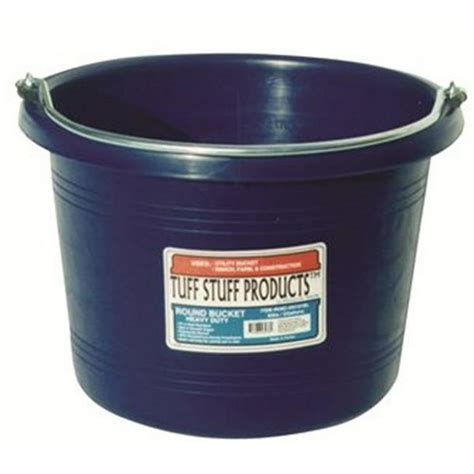 Tuff Stuff Products Kmc Rn101bl 8 Qt Round Bucket Blue