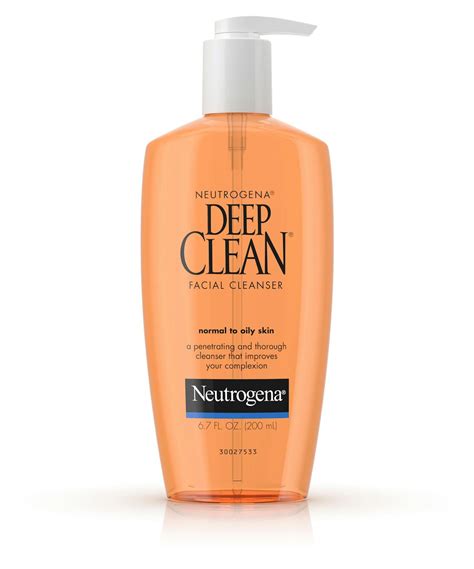 deep clean® facial cleanser neutrogena®