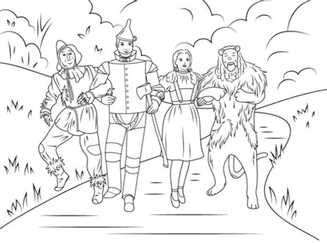 Wizard of oz printable coloring pages for kids. Get This Wizard Of Oz Coloring Pages for Toddlers MHTS9