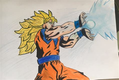 Ssj3 Goku Kamehameha By Zdesicart On Deviantart