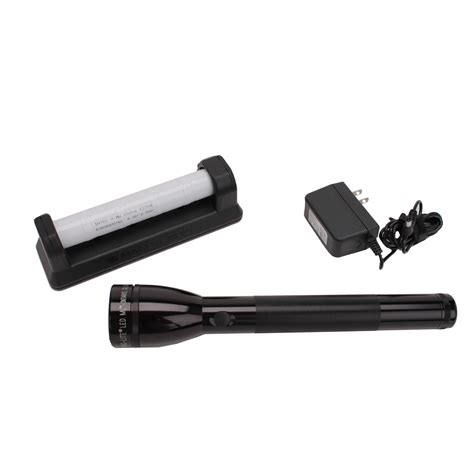 Maglite Led 3 Cell C Rechargeable Flashlight Blk Ml125 33014 Ebay