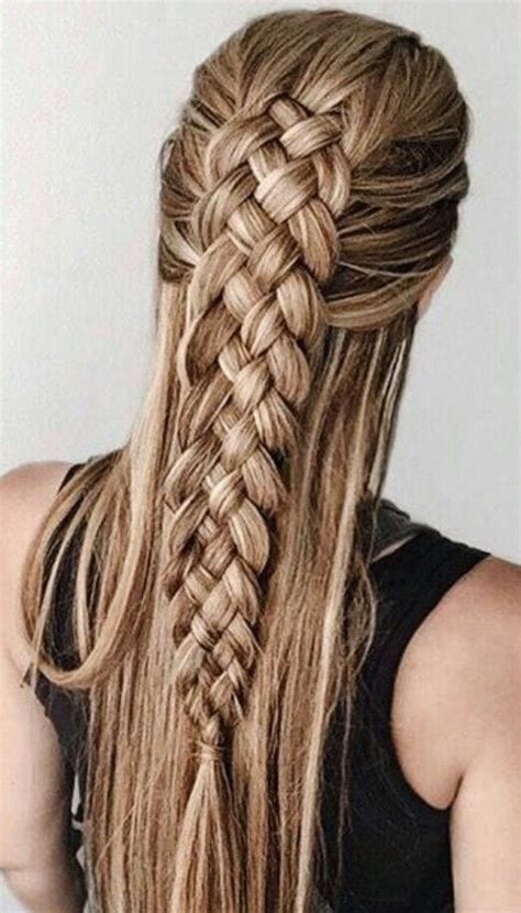 four strand braid braids hairstyles