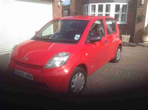 Daihatsu Sirion S Red A Year Road Tax Air Conditioning A C