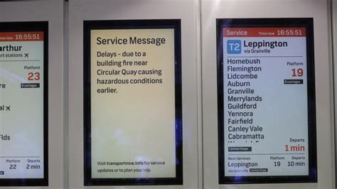 Sydney trains said the delay on the north shore lines were the result of a signal failure, which had now been fixed. Sydney train delays: Circular Quay fire to cause rail ...