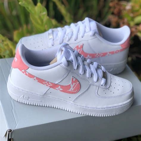 Used the new angelus colors satchel tan, bowler brown how to make custom louis vuitton air force 1. Air Force 1 "Pink Louis Vuitton" (With Supreme Back Tab ...