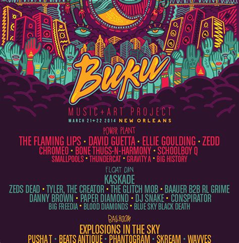 BUKU Music + Art Project Returns To New Orleans; Announces Lineup